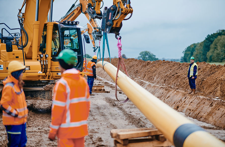 ONTRAS vergibt Großauftrag für Aufbau des Wasserstoff-Kernnetzes