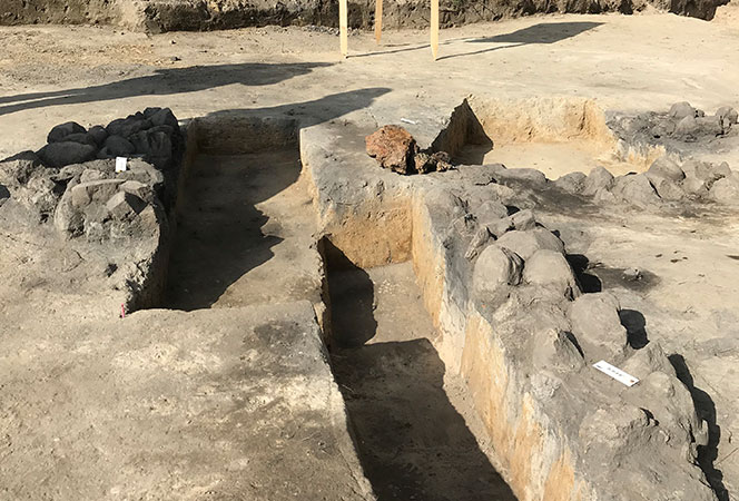 OTNRAS H2-Startnetz - Bauablauf - archäologische Erkundung